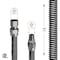 Flextron Gas Line Hose 1/2'' O.D. x 18'' Length 3/8" FIP x MIP Fittings, Stainless Steel Flexible Connector FTGC-SS38-18I - alternate 3